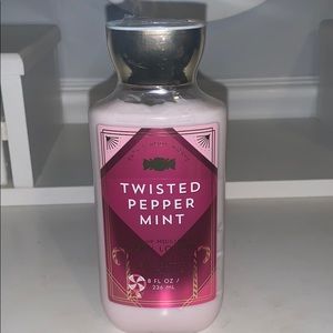 Twisted peppermint lotion